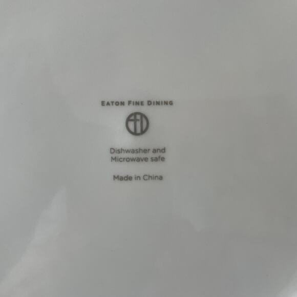 Eaton Fine Dining Halloween ‘Love You To The Bones’ 10.25” Plate Set of 4 - New! - Picture 15 of 15